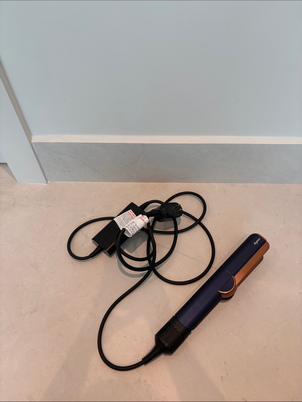 Dyson Airstrait Dryer and Straightener Prussian Blue and Rich Copper